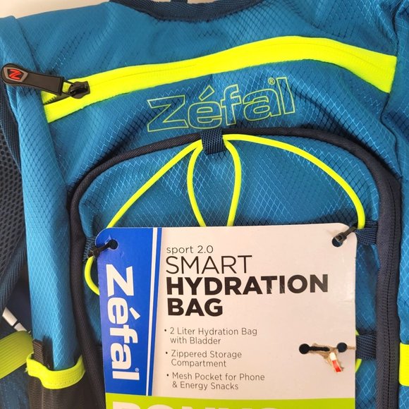 NEW ZEFAL SMART HYDRATION BAG AQUA - Picture 4 of 4